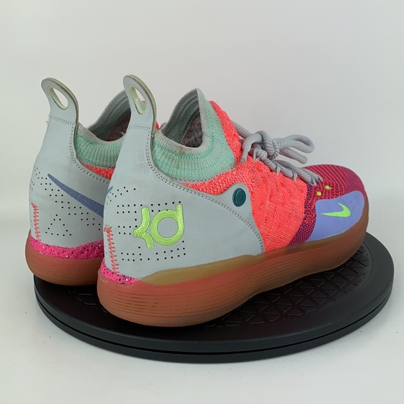 Nike Zoom KD 11 'EYBL Peach Jam' Basketball Shoes AO2604-600 Men's Size 8.5 - Picture 5 of 12